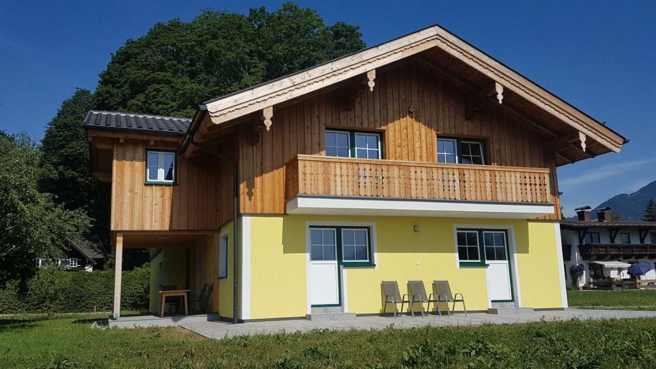 Ferienhaus Grillbauer Abersee Bagian luar foto
